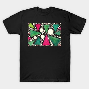 Winter Forest - Christmas Themed Starry Night T-Shirt